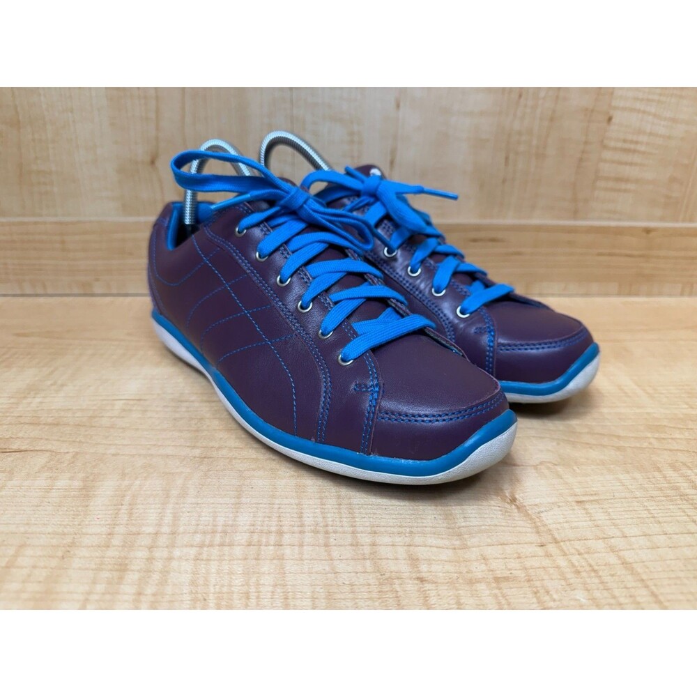 FootJoy LoPro Spikeless Womens Golf Shoes (Purple and Teal ) Size 8M